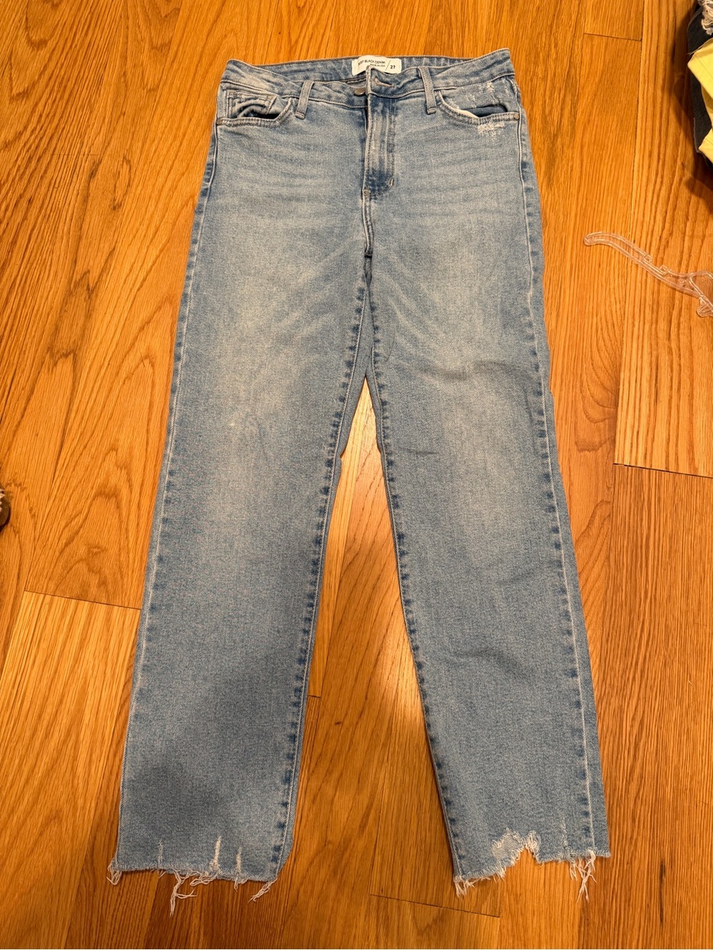 Just Black Light Blue Straight-Leg Men's Jeans